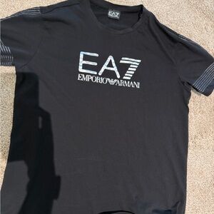 Emporio Armani EA7 Black Short Sleeve Tee